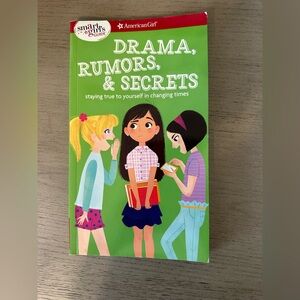 American Girl Drama, Rumors, & Secrets Book - Green and Red Cover